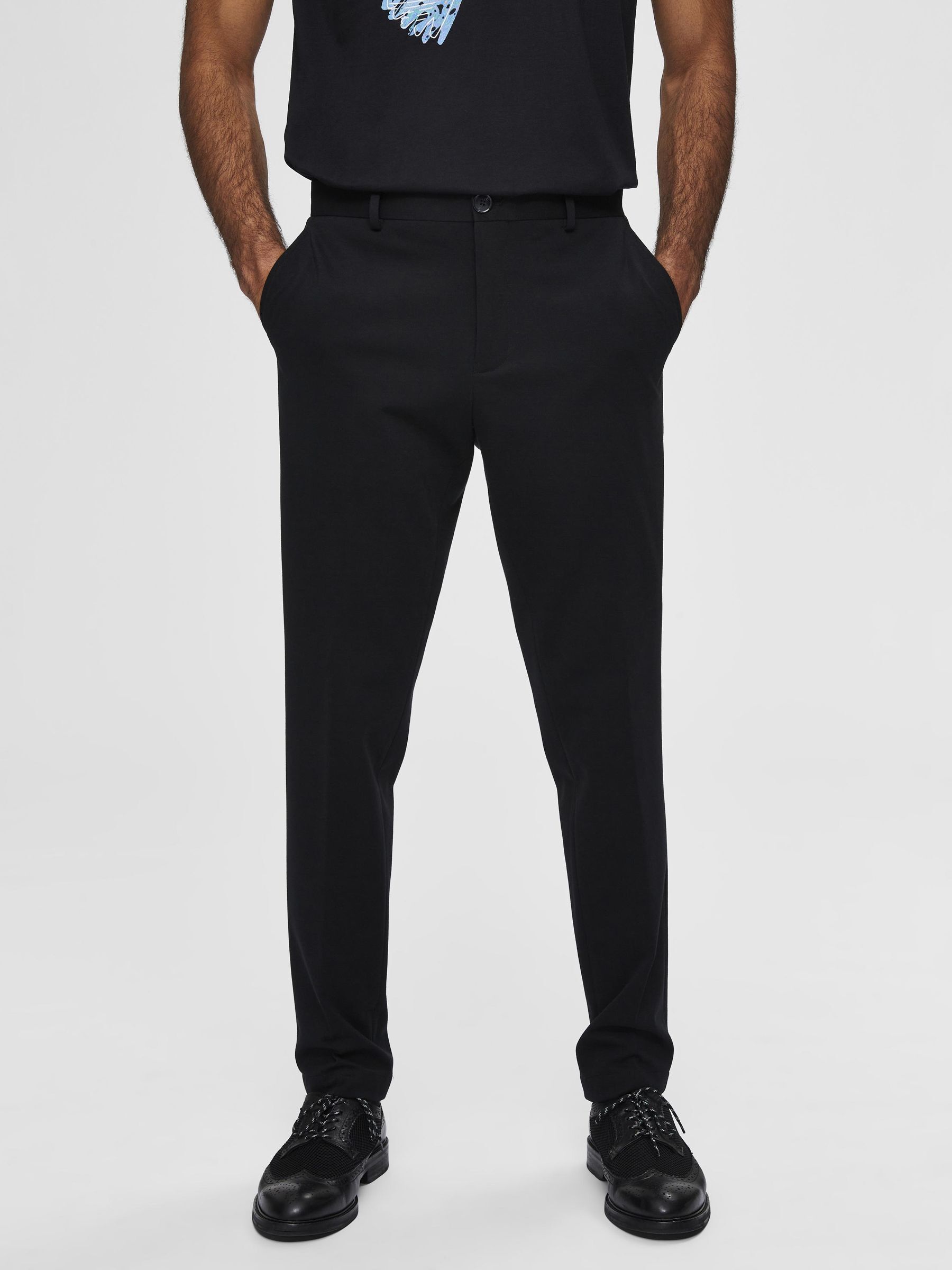 Casual stretch jersey - trousers | Selected