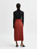Selected ALL-OVER PRINT PLEATED SKIRT, Chili Oil, highres - 16081280_ChiliOil_883782_004.jpg