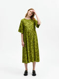 Selected FLORAL ROBE MI-LONGUE, Dark Citron, highres - 16085719_DarkCitron_950585_005.jpg