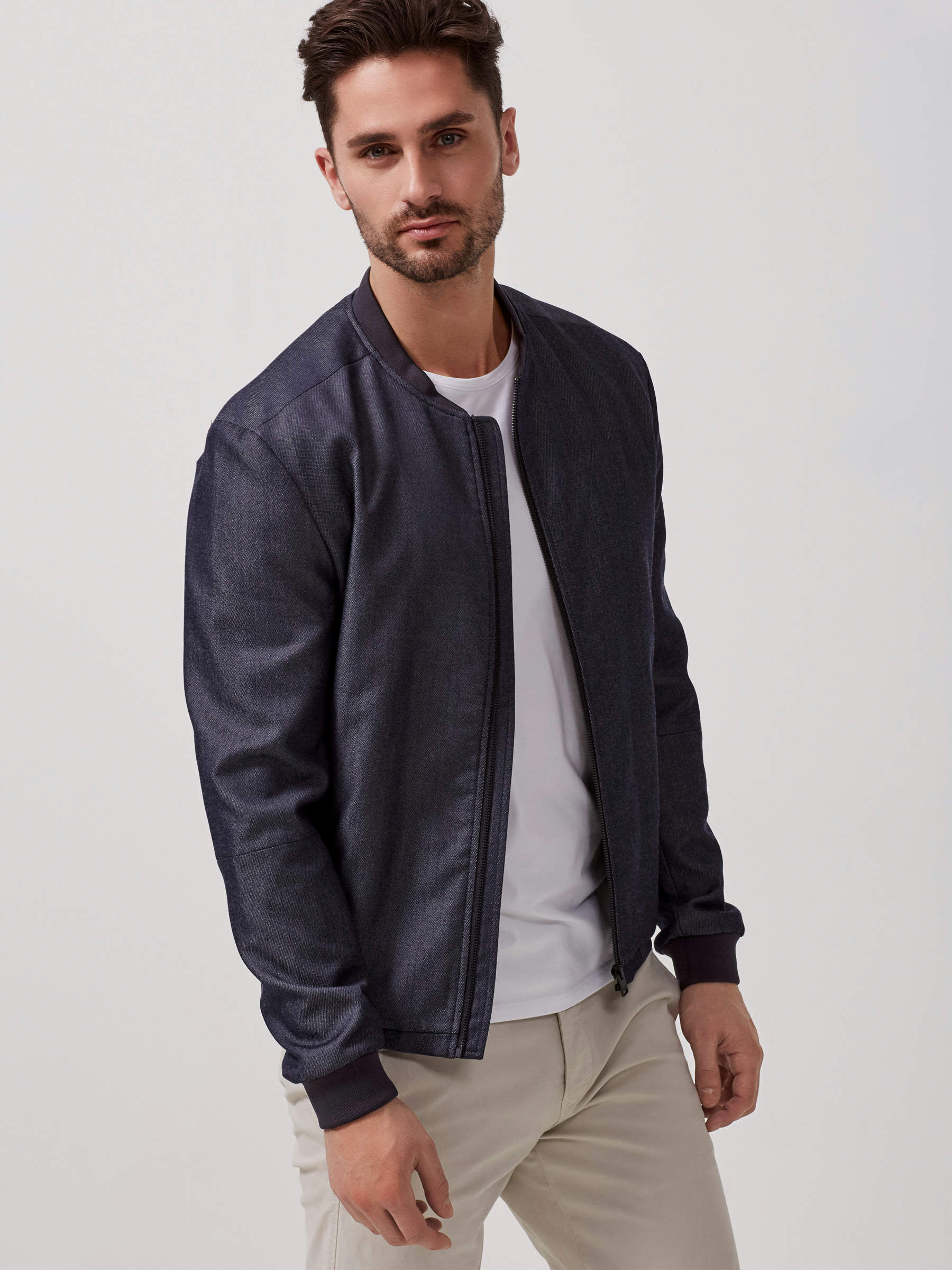 Selected homme bomber discount jacket