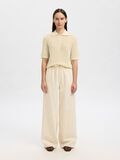 Selected COTTON KNITTED POLO SHIRT, Birch, highres - 16100103_Birch_005.jpg