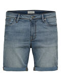 Selected SUPER STRETCH DENIMSHORTS, Light Blue Denim, highres - 16071936_LightBlueDenim_001.jpg