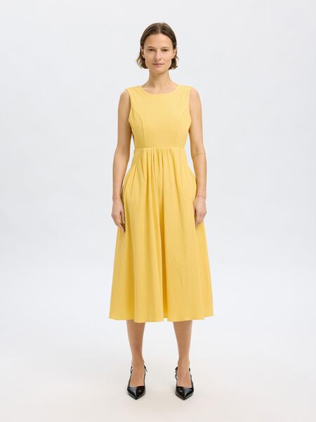 Selected SLEEVELESS MIDI DRESS, Sundress, highres - 16097756_Sundress_003.jpg
