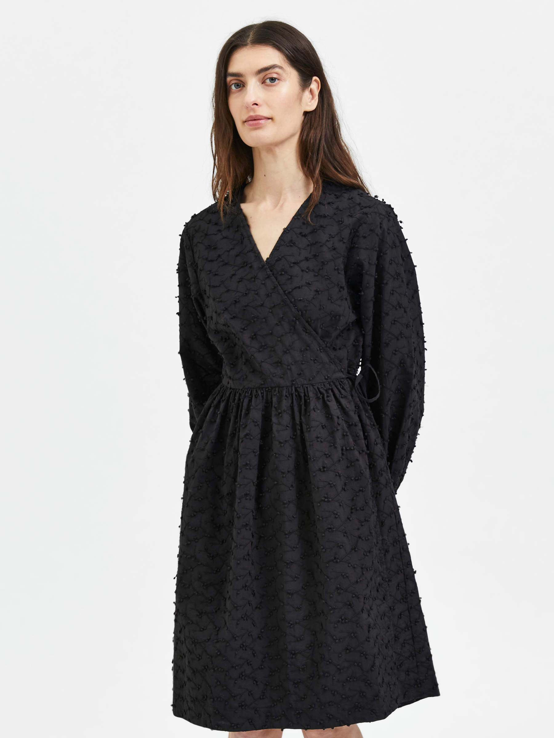 Selected femme wrap dress 2025