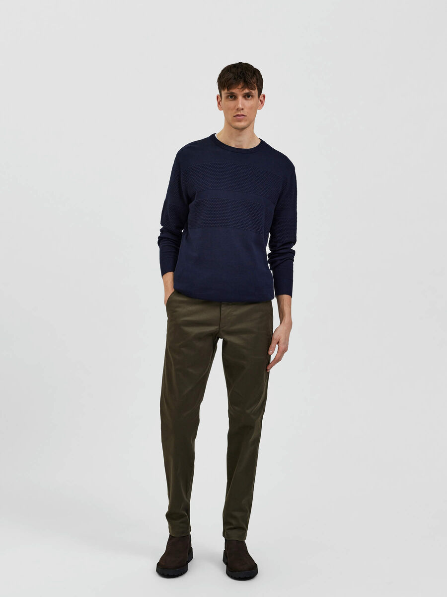 Selected SLIM FIT CHINOS, Forest Night, highres - 16080156_ForestNight_005.jpg