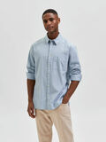 Selected REGULAR FIT SHIRT, Blue Fog, highres - 16083821_BlueFog_003.jpg