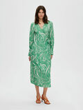 Selected TEJIDO ESTAMPADO VESTIDO ENVOLVENTE, Absinthe Green, highres - 16089030_AbsintheGreen_1012877_005.jpg