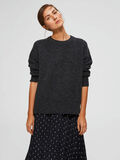 Selected OVERSIZE EN TALLA PETITE - JERSEY, Black, highres - 16071928_Black_733192_008.jpg