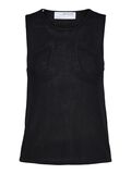 Selected RELAXED FIT - KNITTED TOP, Black, highres - 16073273_Black_001.jpg