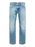 Selected 196 JEANS STRAIGHT FIT, Light Blue Denim, highres - 16083092_LightBlueDenim_001.jpg