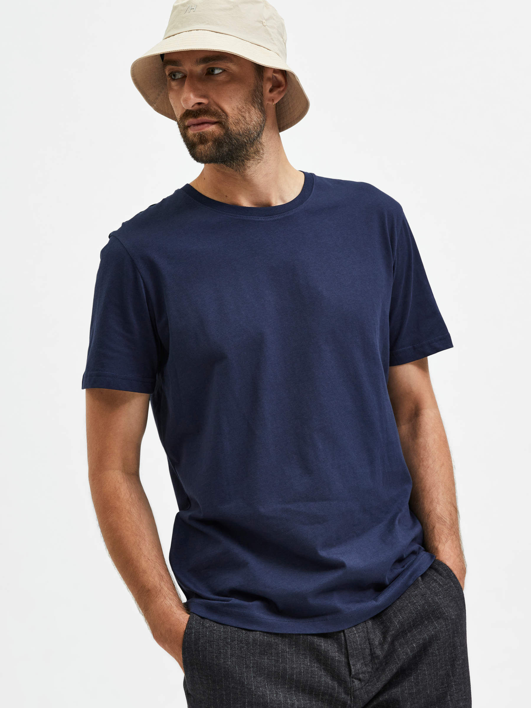 Tee shirt basic homme sales