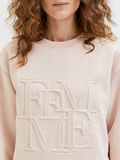 Selected LANGE ÆRMER SWEATSHIRT, Peach Whip, highres - 16083802_PeachWhip_006.jpg