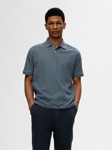 Selected COTTON POLO SHIRT, Stormy Weather, highres - 16093724_StormyWeather_003.jpg