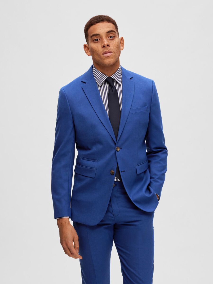 Selected VÆVET BLAZER, Blue Depths, highres - 16087868_BlueDepths_003.jpg