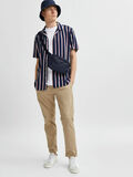 Selected SLIM FIT FLEX ORGANIC COTTON TROUSERS, Safari, highres - 16077585_Safari_008.jpg