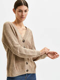 Selected LANGERMET STRIKKET CARDIGAN, Tannin, highres - 16082276_Tannin_900649_008.jpg