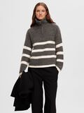 Selected HALF-ZIP PULLOVER, Medium Grey Melange, highres - 16090274_MediumGreyMelange_1058939_008.jpg