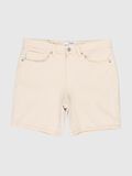 Selected SLIM FIT SHORTS, Ecru, highres - 80000223_Ecru_001.jpg