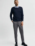 Selected PERFORMANCE STRING TROUSERS, Light Grey Melange, highres - 16079895_LightGreyMelange_008.jpg