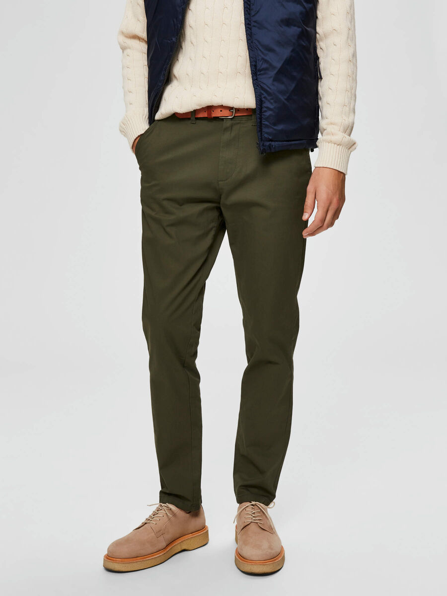 Selected SLHYARD SLIM FIT - CHINOS, Deep Depths, highres - 16065673_DeepDepths_003.jpg