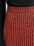 Selected ALL-OVER PRINT PLEATED SKIRT, Chili Oil, highres - 16081280_ChiliOil_883782_006.jpg