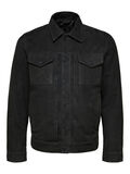 Selected SUEDE JACKET, Phantom, highres - 16081024_Phantom_001.jpg