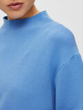 Selected HØY HALS STRIKKET PULLOVER, Ultramarine, highres - 16085206_Ultramarine_006.jpg