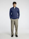 Selected VISKOSEBLANDING HALV GLIDELÅS SWEATSHIRT, Oceana, highres - 16094477_Oceana_005.jpg