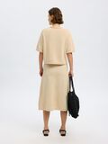 Selected SHORT SLEEVED KNITTED CARDIGAN, Birch, highres - 16097491_Birch_004.jpg