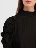 Selected SATIN MAXI DRESS, Black, highres - 16092841_Black_006.jpg
