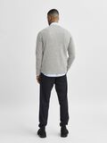 Selected COL RAS DE COU PULL EN MAILLE, Medium Grey Melange, highres - 16079780_MediumGreyMelange_853720_004.jpg