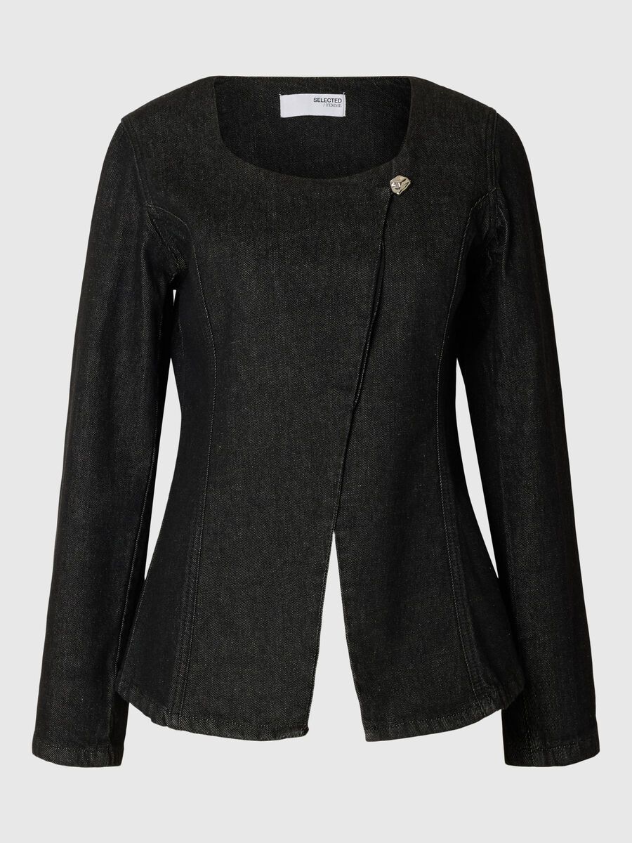 Selected DENIM BLAZER, Black Denim, highres - 16097784_BlackDenim_1185218_001.jpg
