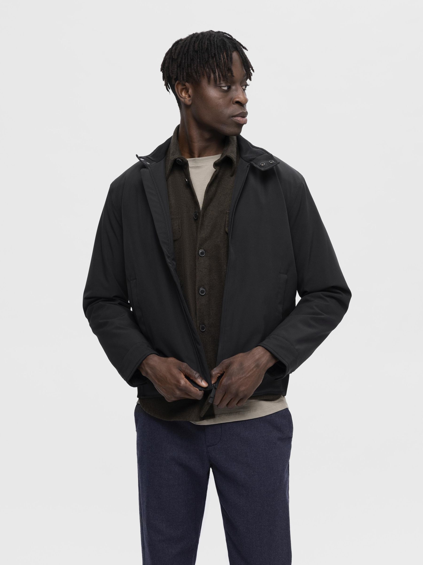 Selected homme harrington discount jacket