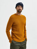 Selected WAFFLE KNIT PULL, Chai Tea, highres - 16079776_ChaiTea_945794_008.jpg