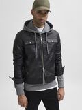 Selected SOFT LAMB LEATHER JACKET, Black, highres - 16077545_Black_008.jpg