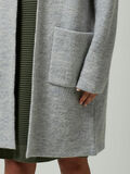 Selected DE LANA MERINO - CHAQUETA DE PUNTO, Light Grey Melange, highres - 16054455_LightGreyMelange_006.jpg