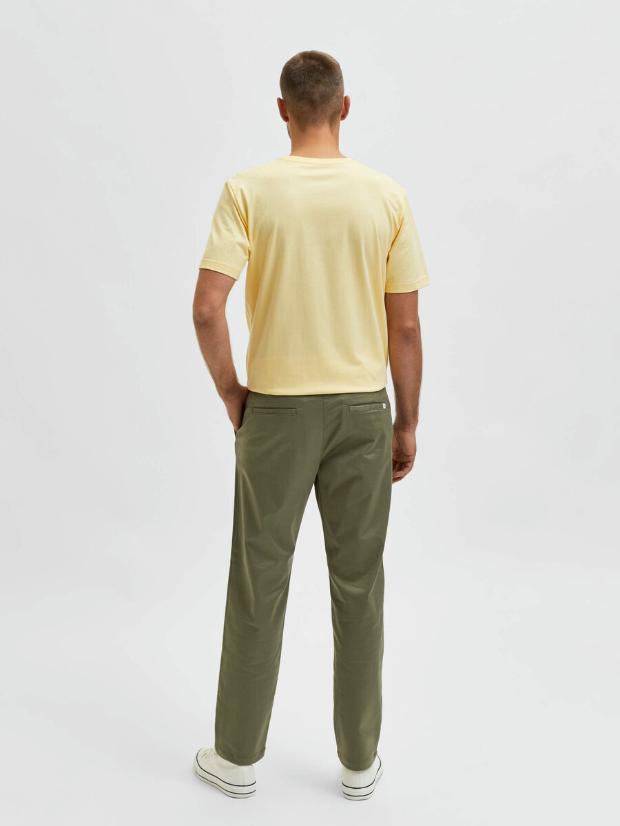 Selected COUPE DROITE CHINOS, Deep Lichen Green, highres - 16080157_DeepLichenGreen_004.jpg