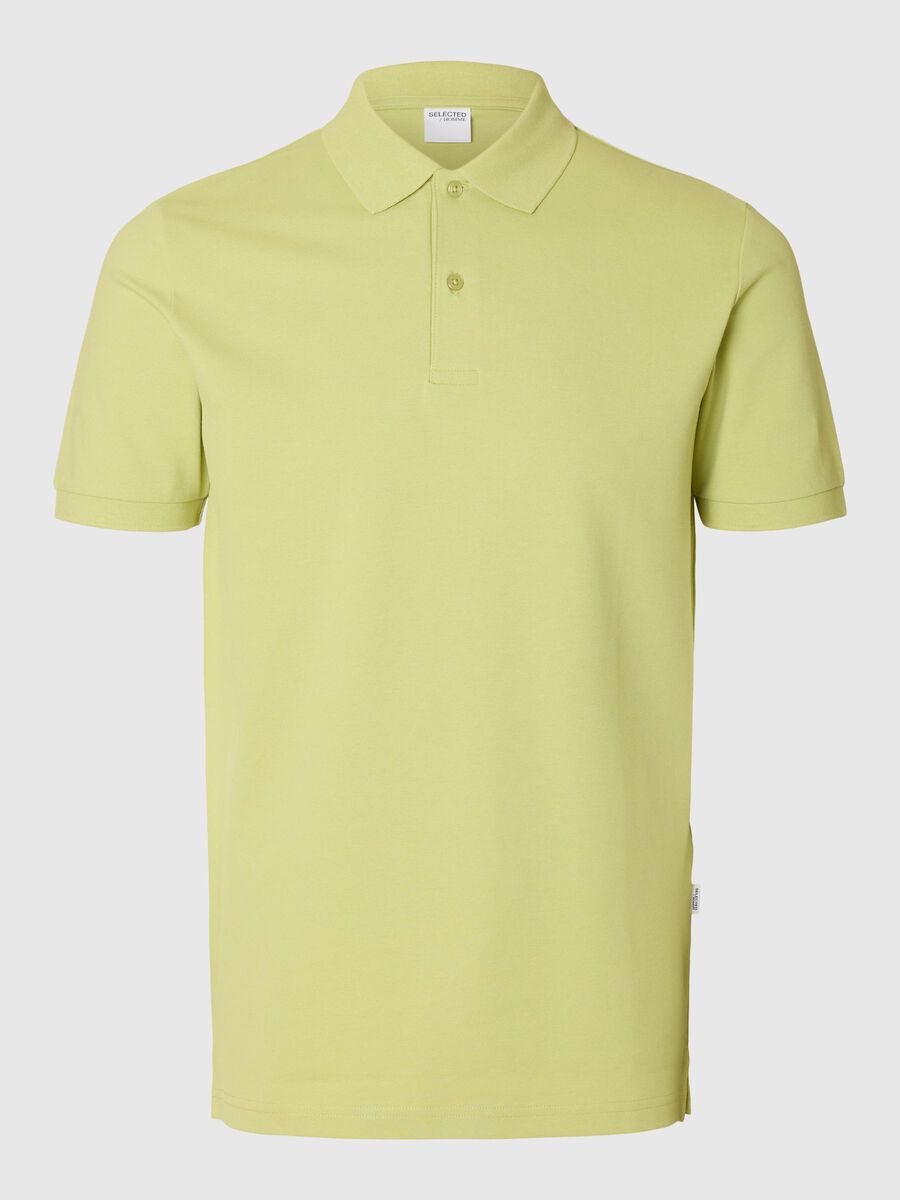 Selected EMBROIDERED POLO SHIRT, Nile, highres - 16095851_Nile_001.jpg