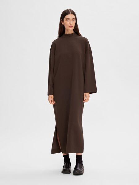 Selected LONG-SLEEVED MAXI DRESS, Java, highres - 16091225_Java_003.jpg