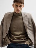 Selected LONG-SLEEVED ROLL NECK PULLOVER, Teak, highres - 16074684_Teak_779199_008.jpg