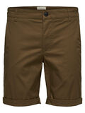 Selected SLHPARIS REGULAR FIT CHINO SHORT, Camel, highres - 16065685_Camel_001.jpg