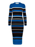 Selected STRIPED KNITTED DRESS, Princess Blue, highres - 16089438_PrincessBlue_1022704_001.jpg