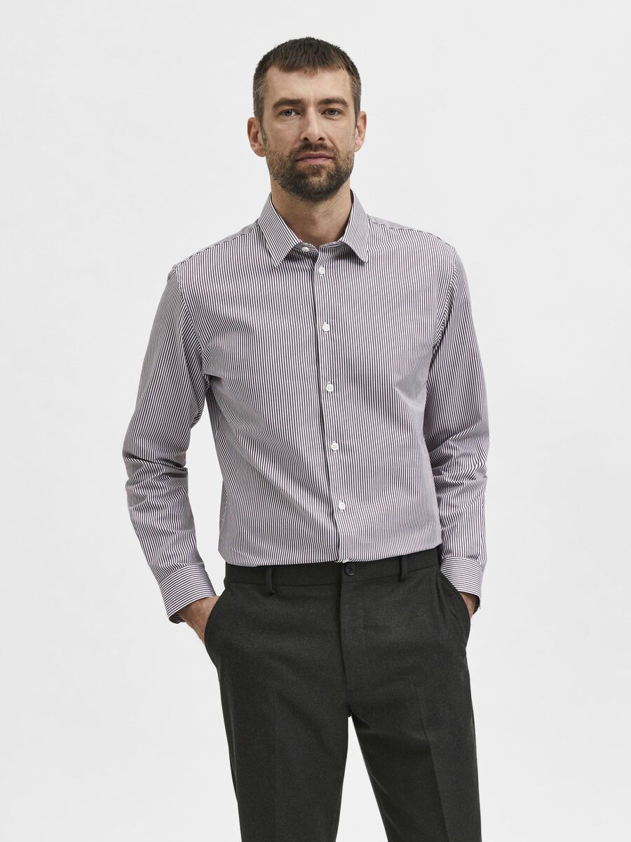 Longsleeved slim fit shirt Selected