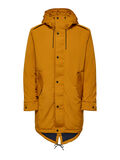 Selected LANGER KAPUZENPARKA MIT HOHEM KRAGEN JACKE, Buckthorn Brown, highres - 16079399_BuckthornBrown_001.jpg