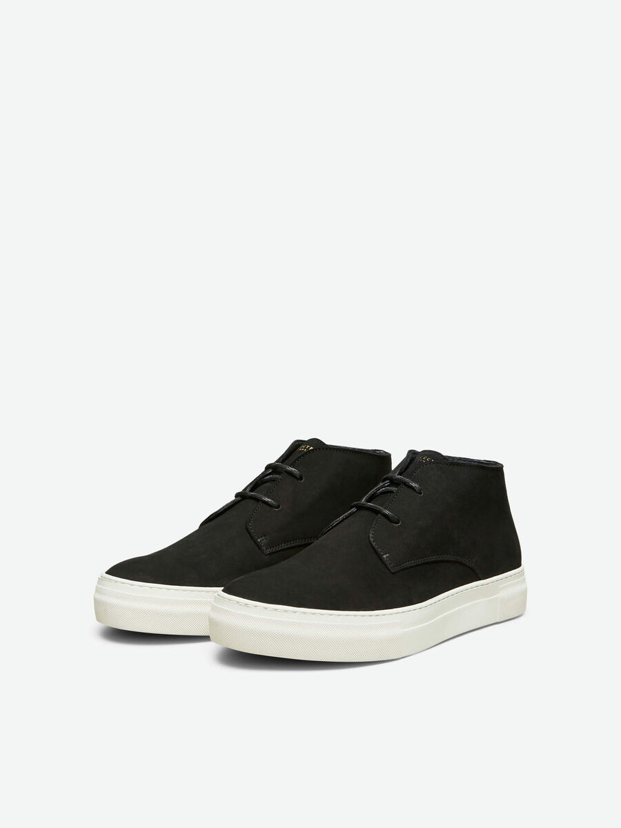 Selected CHUKKA SEMELLE ÉPAISSE - CHAUSSURES À LACETS, Black, highres - 16075986_Black_007.jpg