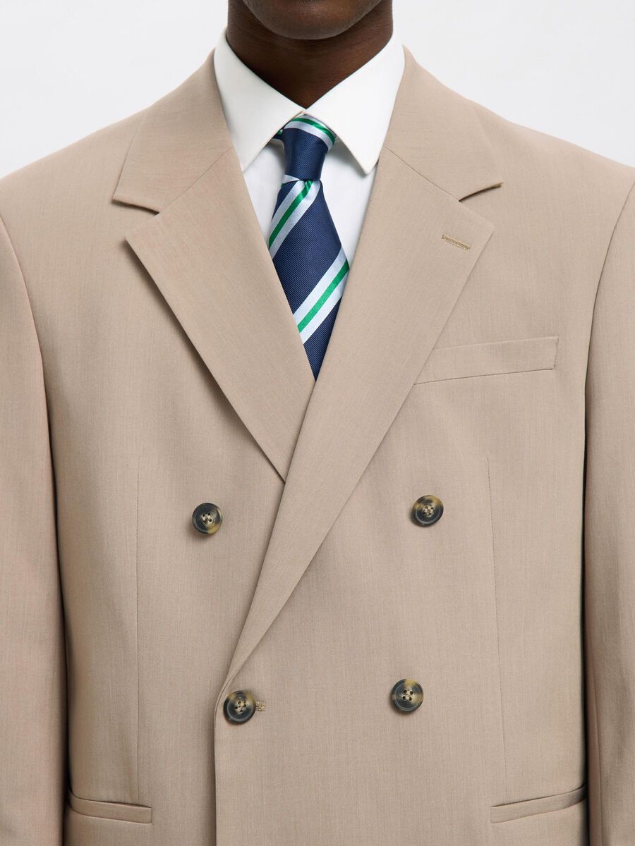 Selected RELAXED FIT DOUBLE-BREASTED BLAZER, Plaza Taupe, highres - 16096560_PlazaTaupe_004.jpg
