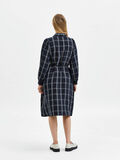 Selected CHECKED SHIRT DRESS, Eclipse, highres - 16087470_Eclipse_984378_004.jpg
