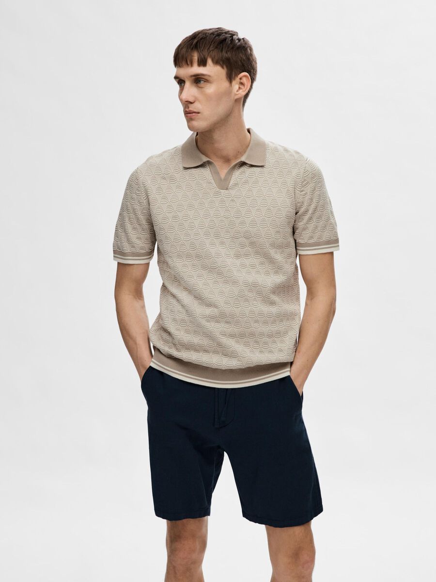 Selected GESTRICKTES POLO SHIRT, Pure Cashmere, highres - 16092682_PureCashmere_1085957_003.jpg