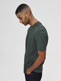 Selected MOCK NECK ORGANIC COTTON 220G- T-SHIRT, Sycamore, highres - 16077385_Sycamore_008.jpg
