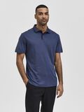 Selected KORTE MOUWEN COOLMAX® POLO, China Blue, highres - 16082844_ChinaBlue_904792_003.jpg